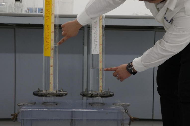 Cutting-edge 3D-printed membranes for waste water management